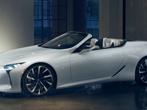美呆了！Lexus LC Convertible Concept 發布定裝照，預告底特律車展驚艷登場