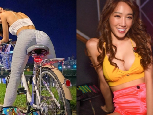 越夜越火辣！性感ＤＪ「泡泡Kimberly」夜行放曬猖狂辣體，「雙峰蜜桃」讓台下一次滿足！