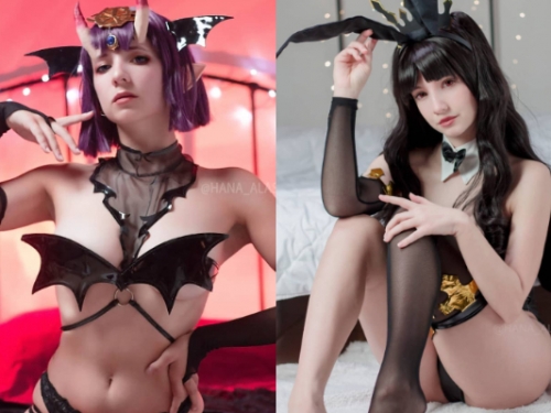 混血Coser「精靈系美顏」讓人一見傾心　撩裙露出粉紅小褲褲不單純！