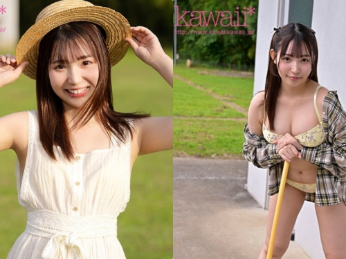 超絕笑顏的「可愛現役女大生」出道，潮吹功力一流...太濕潤！