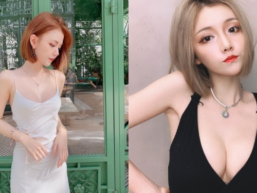 D奶鋼琴家教「林酸酸」 去美髮造型辣翻，「胸前大深V」有夠火辣！