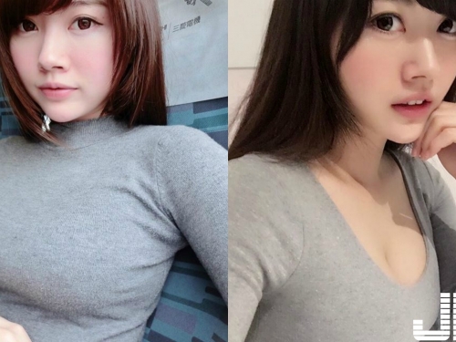 著衣巨乳！超邪惡毛衣讓長輩呼之欲出...妹子姚采辰的長輩就要蹦出來了！