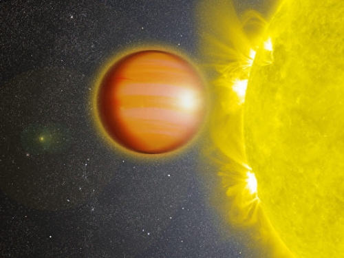 新發現：系外「熱木星」的金屬雲會下寶石雨