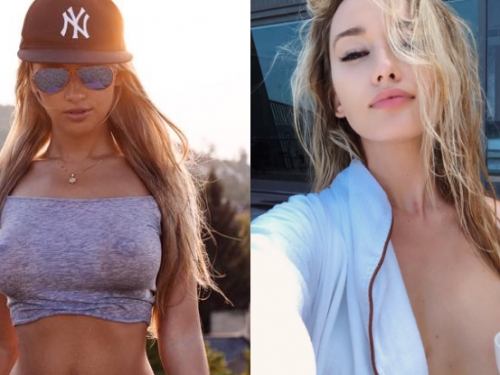 小短T的性感激凸！「Karolina Witkowska」超辣美乳大得誘人犯罪！