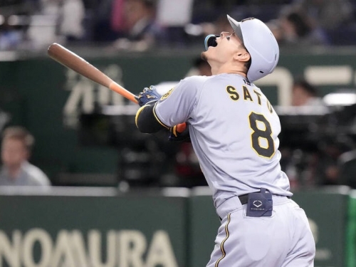 東京賽》震撼道奇2屆塞揚史奈爾！ 阪神虎怪力男炸裂3分砲