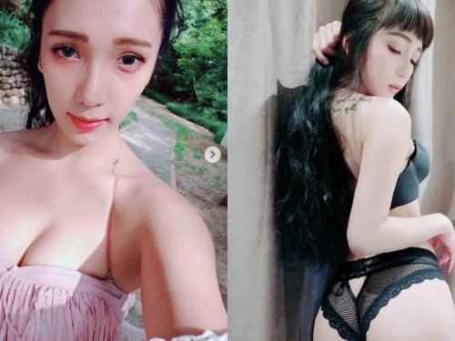 正妹MI美伊「背後曲線辣暈了」，「渾圓翹臀」誘惑力超深！