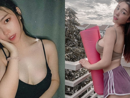 大馬正妹「瑋兒」陽台做瑜伽，「渾圓雪乳」半塊溢出風景宜人，網友直呼：鄰居天天偷看