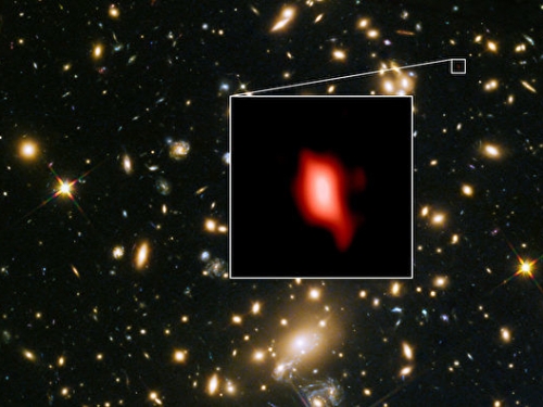 研究發現宇宙極早期星系已存在旋轉特性