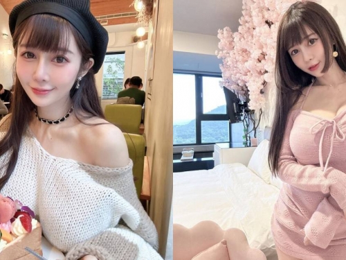 巨乳甜心「安希」不用露也很吸睛！胸前雙峰比蛋糕還要圓又大！