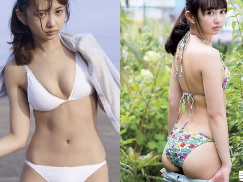 厚唇美乳正妹！小宮有紗「極致誘惑寫真」果凍臀太性感啦～