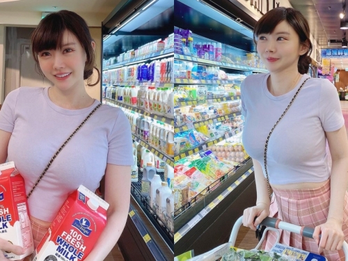 「台灣氣質美女」大賣場展現強大事業心！完美身材滿滿魅力