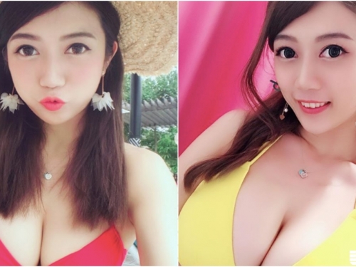 會跳舞的妹子94辣！台灣正妹星岑比基尼照撩人，「雪白巨乳」完美現形！