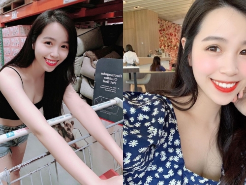融化了！逛好市多遇到「超甜正妹闆娘」，穿小背心推推車「畫面太性感」！