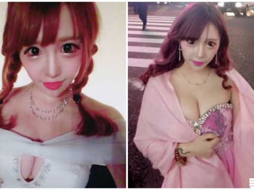 櫻花妹「馬路大露粉紅雪乳」，豪放尺度「車頭燈差點掉出來」！