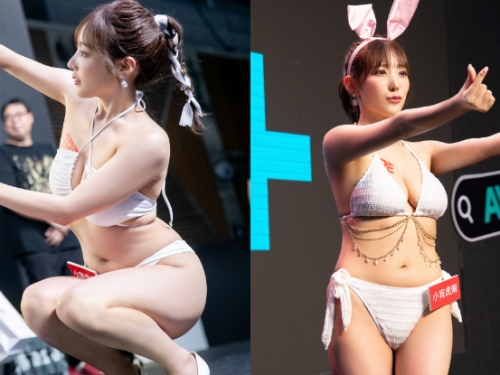 巨乳女神「小宵虎南」TRE再造傳說，「親民猛乳」全場超滿足！