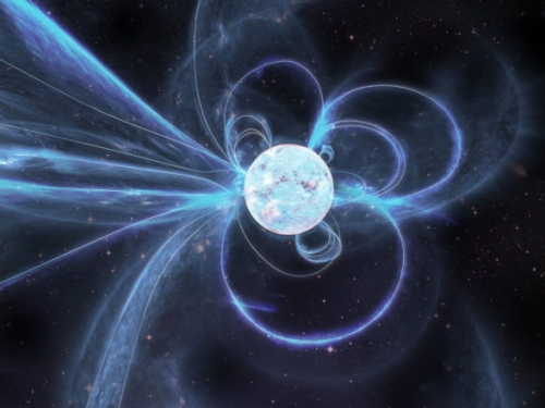 超強磁場產生的相對論性輻射「刀片」，能將恆星切成兩半