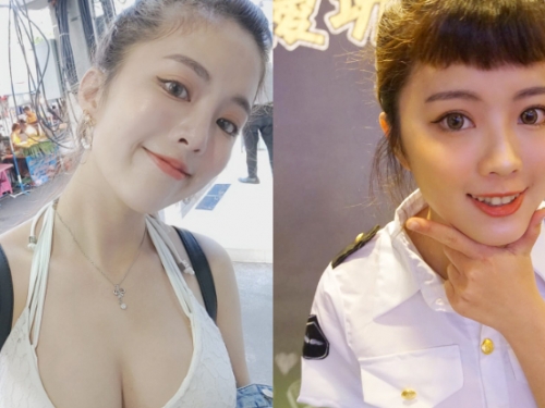 台灣海軍之花「黃采潔」帥氣軍服底下深藏不露　火辣曲線在國外解放
