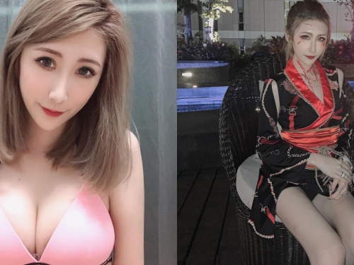 偷心小惡魔～短髮美乳妹「蘇蘇」暗黑和服秀美腿，日本女鬼正成這樣有合理嗎