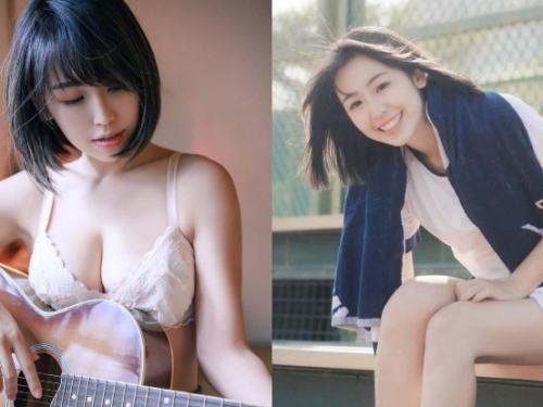 教師節限定！小學妹「希希CC」脫下制服獻雪乳，兇猛樂器被留校察看！