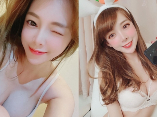 超甜系正妹！「茲茲Abby」白皙雪乳彈嫩垂掛太養眼，殘酷真相也擋不住男人的征服慾！