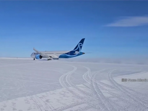波音787「夢幻客機」首度降落南極 創2新紀錄