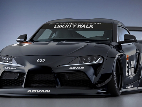 極度浮誇低趴寬體！「Liberty Walk」終於推出 Supra 專屬套件...殺氣爆棚「牛魔王」來也！