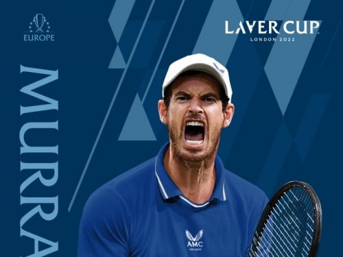Laver Cup: Andy Murray宣布加入2022 Laver Cup歐洲隊