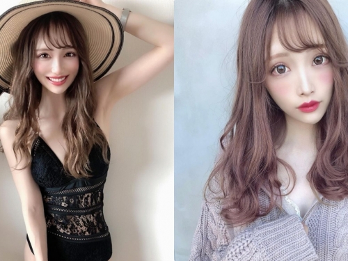 美妝櫻花妹示範「性感連身裝」，「胸前深V＋腰部鏤空」好誘人喔！