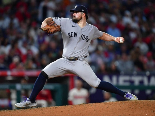 MLB》洋基明星左投7局10K本季代表作！ 米飯哥轟炸天使收4連勝