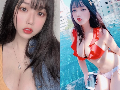 精品美錶正妹闆娘「Mia」寒流來襲也要辣！低胸爆乳hot到你心裡，網友直呼完美女人！