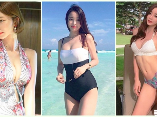 有夠胸！超誘惑「比基尼辣妹」Ｅ奶視角好壞壞... 各種「爆乳視角」好銷魂呀！