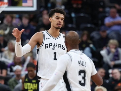 NBA》溫班亞瑪再創「5x5」紀錄 馬刺賞爵士開季5連敗