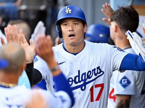 MLB》千安M1！大谷翔平雙安+盜壘 道奇4轟、團隊17安痛擊紅雀