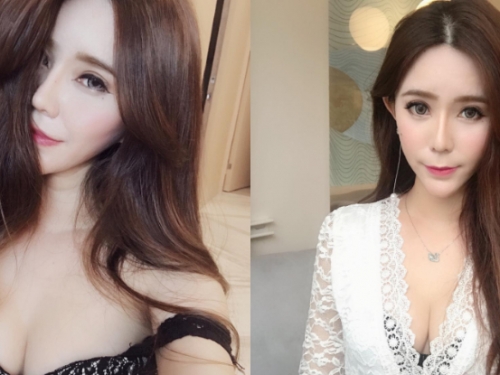 性感爆表的辣妹！「Nini」那蕾絲下透著的白嫩朣體，讓男粉們敲碗等分食啦！