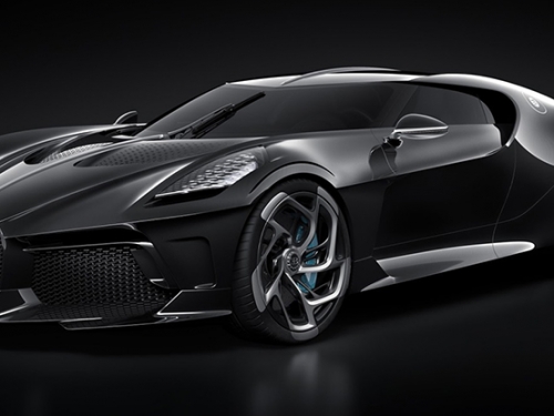 3.83億史上最貴！法國名門 Bugatti 推帝王級超跑...「黑色的車」，六出尾管囂張到嫑嫑