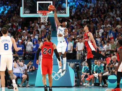 地主法國力擒加拿大 奧運男籃4強門票到手