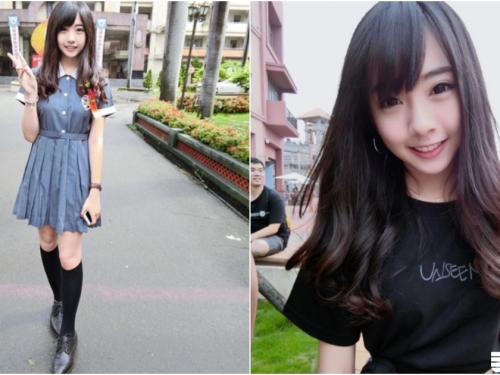 道明高中「娃娃臉學生妹」！嬌小可愛「理想女友型」！看到直接戀愛了啊！