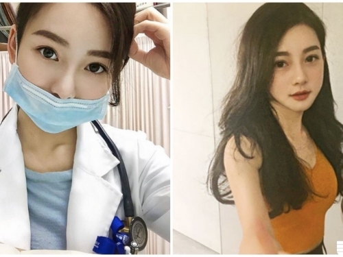 最美高顏值醫師！白袍下有「渾圓美乳」，超「白嫩美腿」辣到網友想生病了！