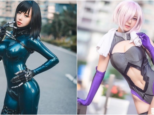 零贅肉！超性感16歲「正妹cosplayer」！緊身衣包緊緊「完美曲線」全露！