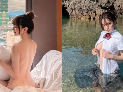 性感妖精「Donna 奶妹」大露性感美背　讓人想撲倒一起滾床單