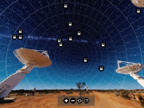 ASKAP 陣列釋出新宇宙地圖，300 萬個星系擠滿圖像亮點