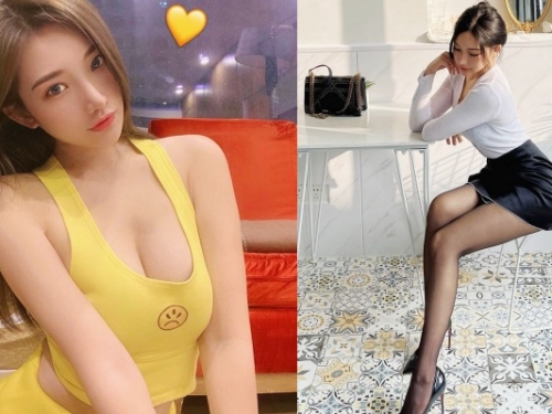 「黑絲美腿」主人是她！170 cm 辣模「喬寶寶」還有吸睛飽滿的「美乳、蜜桃臀」