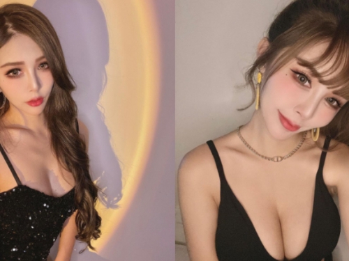 長腿女孩「高萱 Kimmy」水汪汪電眼讓人著迷　精緻到像洋娃娃