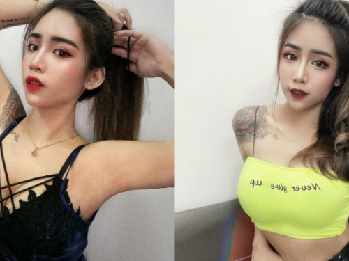 萬年不敗之姿！紋身小姐姐「Eve」綁髮立挺邪惡山峰，壯美風景既危險又讓人想靠近！