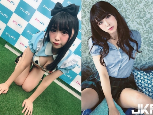 身高170公分！推特話題「童顏巨乳大隻馬」泳裝解禁　胸上「大奶痣」就是性感