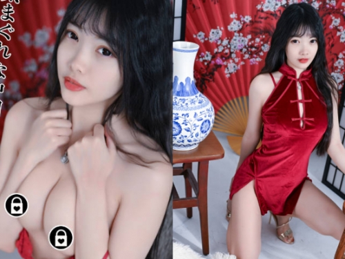 中文系女孩「敏綺Miki」旗袍下高反差，「飢渴吟詩」用肉體文學交流！