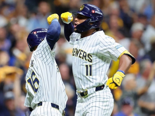 MLB》喬里奧雙響砲寫史上第2年輕 米契爾致勝彈助釀酒人逼進殊死戰