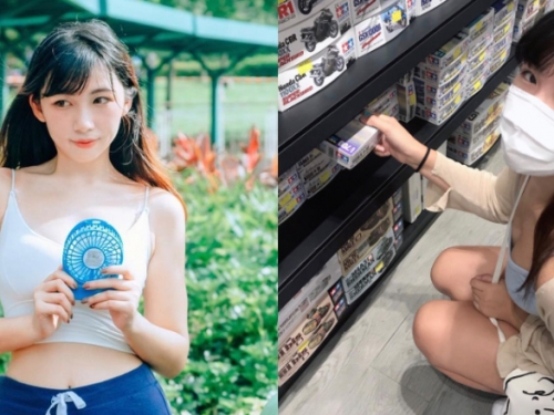 反差萌！清純酒窩港妹「Ellie」深藏不露　衣服底下藏火辣曲線
