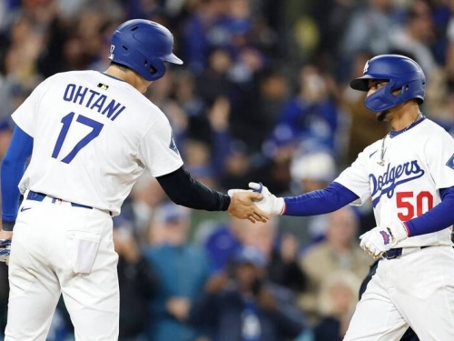 MLB》大谷翔平敲安後貝茲逆轉轟！ 道奇開季7連勝寫92年神紀錄