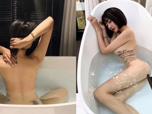 「火辣DJ」泡澡展極致嫩體，粉絲起心動念：「放大再放大！」